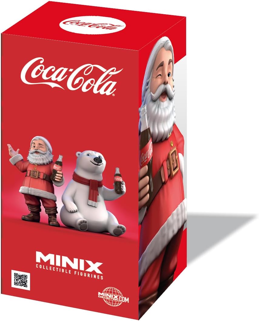 Minix - Coca Cola Santa Babbo Natale - (102) Figure Vinyl Santa Claus 12cm