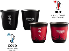 BIALETTI Set 4 Bicchierini Cambia Colore Stranger Things Termosensibili 90ml