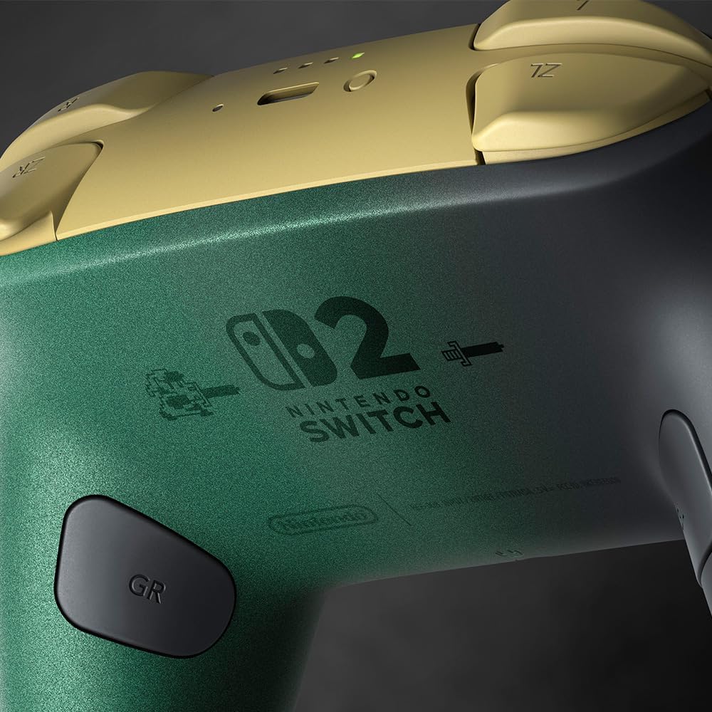 Nintendo Switch 2 Pro Controller (The Legend Of Zelda) Edizione Speciale 40° Anniversario Joystick NSW2