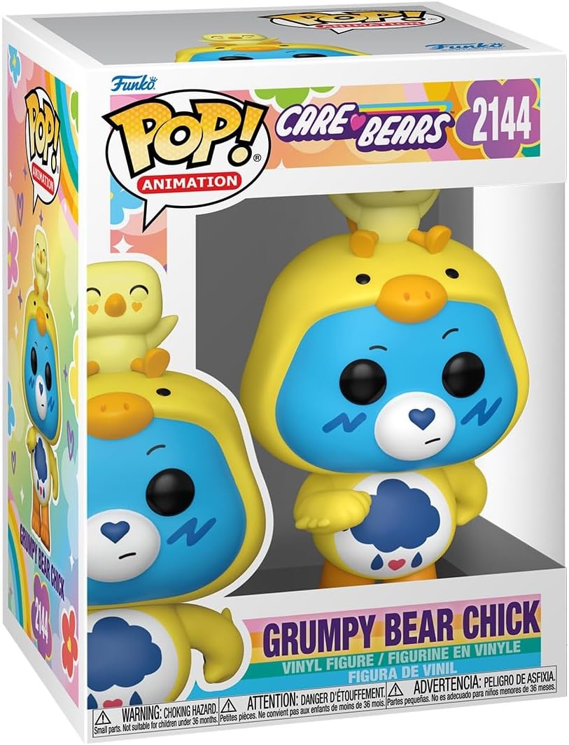 Funko Pop! Animation: Care Bears (2144) Grumpy Bear Chick - Vinyl Figure 9cm