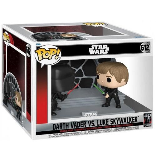 Funko Pop ! Moment Star Wars Jedi 40Th : (612) Luke Vs Vader Scene Vinyl Figure