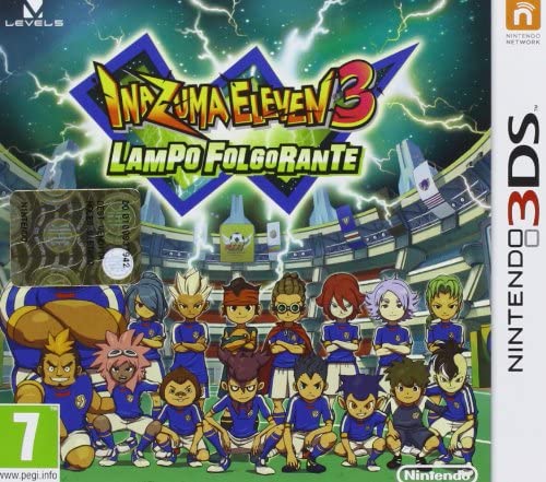 Inazuma Eleven 3 Lampo Folgorante Nintendo 3Ds 2Ds Nuovo Gioco Ita Sigillato