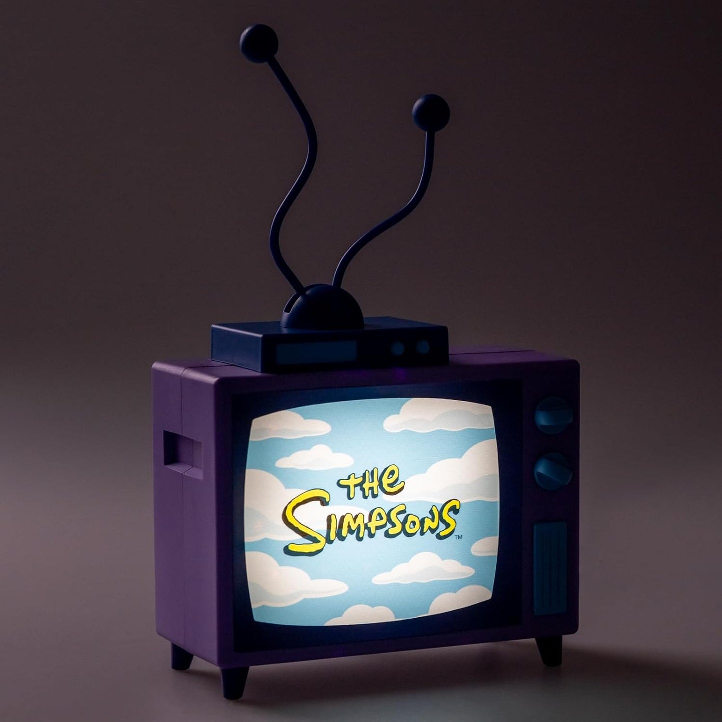 Lampada The Simpsons TV Gadget Room - Logo LED Televisore Simpson Light