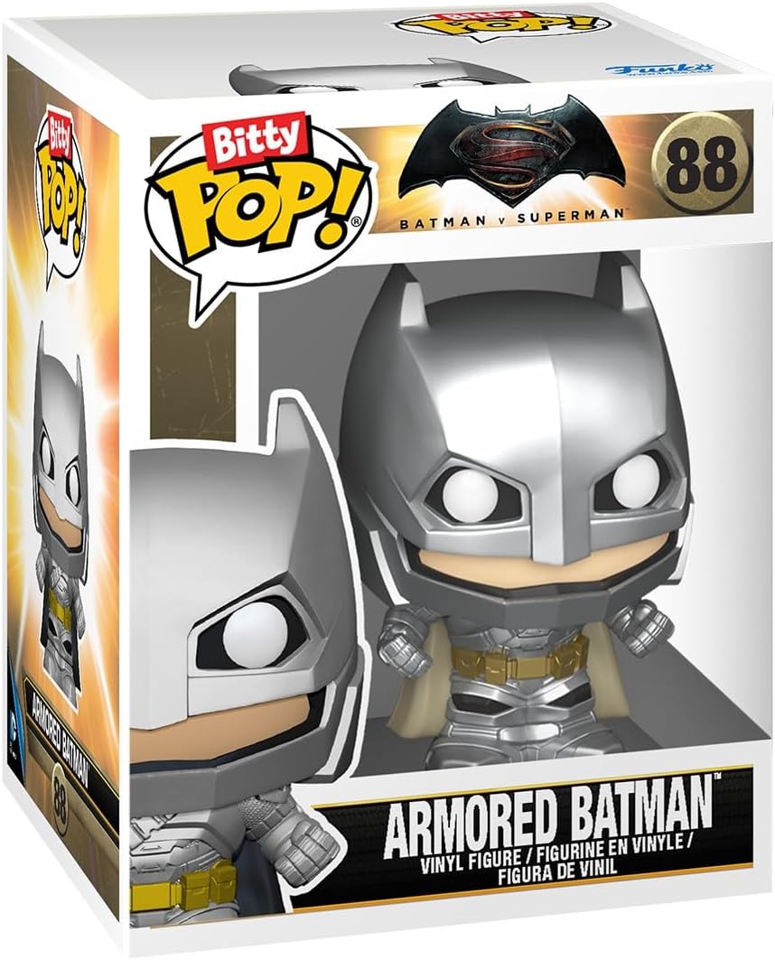 Funko Bitty Pop! Rides: DC Universe - Armored Batman & Batmobile Mini Figure 5cm