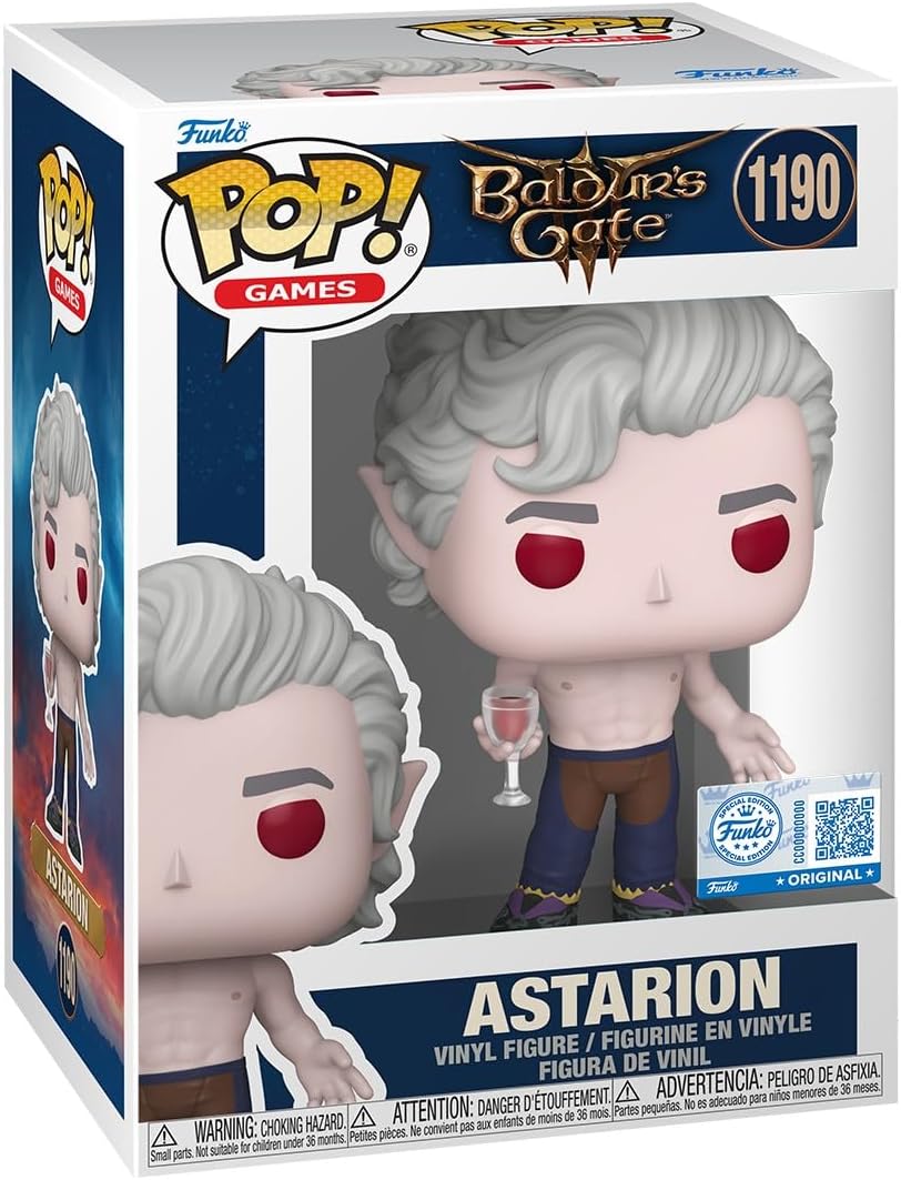 Funko Pop ! Games Baldur'S Gate 3 - (1190) Astarion (Special) Figure 9cm EXM