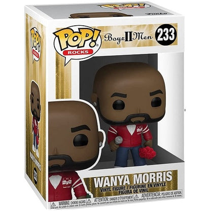 Funko Pop ! Rocks - Boyz Ii Men Wanya Morris (233) Vinyl Figure Soul R&B Music