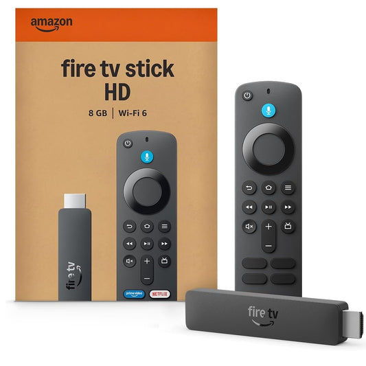 Amazon Fire Tv Stick Hd (Wi-Fi 6) Telecomando Vocale Alexa Android Dolby Vision
