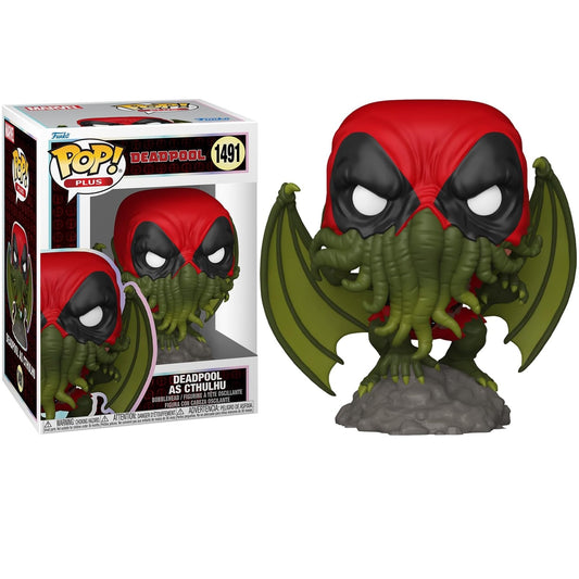 Funko Pop ! Plus- Deadpool (1491) Deadpool as Cthulhu Vinyl Figure 9cm