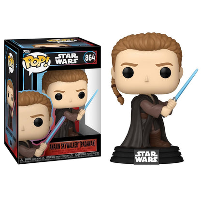 Funko Pop! Star Wars - (864) Anakin Skywalker (Padawan) Figure - 9cm
