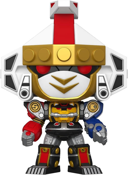 Funko Pop ! Movies - Power Ranger Mighty Morphin (1783) Ninja Megazord Metalic 15cm