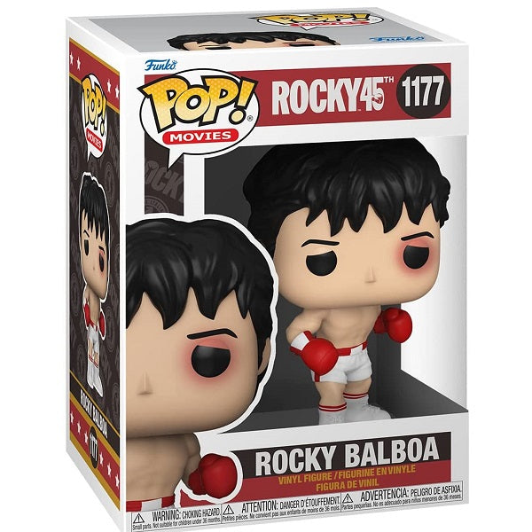Funko Pop ! Movies Rocky 45Th Anniversary - (1177) Rocky Balboa Vinyl Figure 9Cm