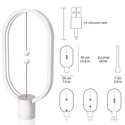 Lampada Led Design Camera Letto Ufficio Tavolo Soggiorno Porta Usb Arredo Casa