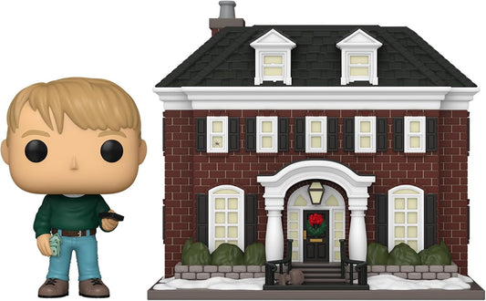 Funko Pop ! Town - Home Alone (41) Kevin With McCallister Home 12cm