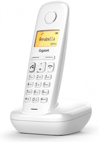 Telefono Cordless Siemens Gigaset A270 Portatile Ufficio Casa Hotel Nero