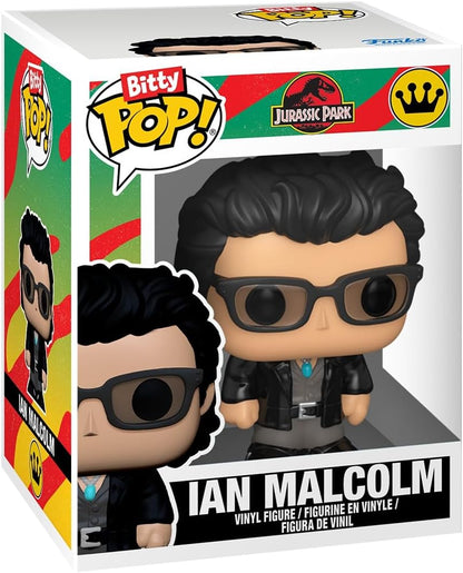 Funko Bitty Pop! Jurassic Park (4 Pack) w/ Bitty Display & Mystery Pop - Mini Vinyl Figure 2cm