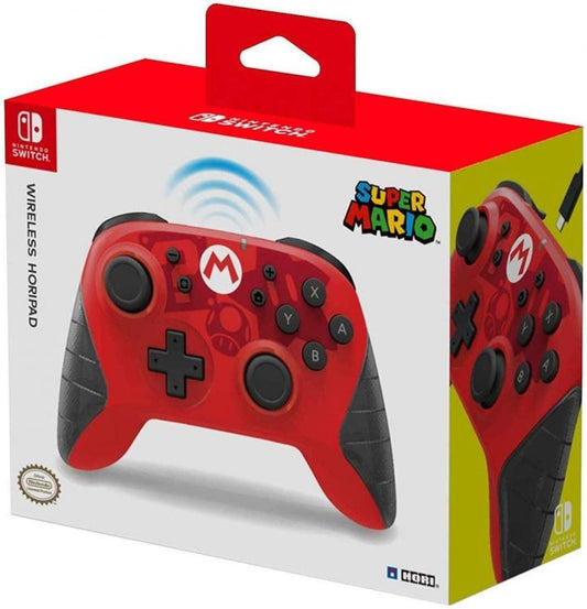 Hori Wireless Super Mario Nintendo Switch Horipad Controller Nuovo Ufficiale