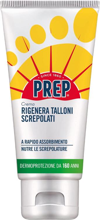 Prep Crema Piedi Idratante Rigenera Talloni Screpolati Con Burro Di Karitè 75Ml
