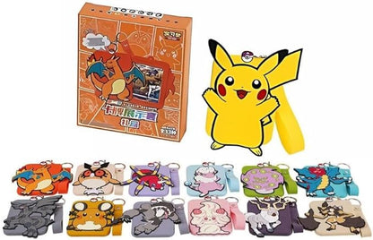 Pokemon -Charizard Set Di Portachiavi Con Cornice A Sorpresa – Collezione Brave Stars (modello casuale) – Versione cinese