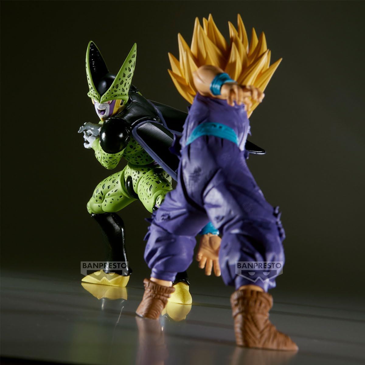 Bandai Banpresto Dragon Ball Z: Gohan Super Saiyan Statua Da Collezione - Match Makers Figure 11cm PVC