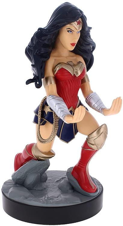 Cable Guys - Dc (Wonder Woman) Statuetta Stand Smartphone Base Controller Gioco