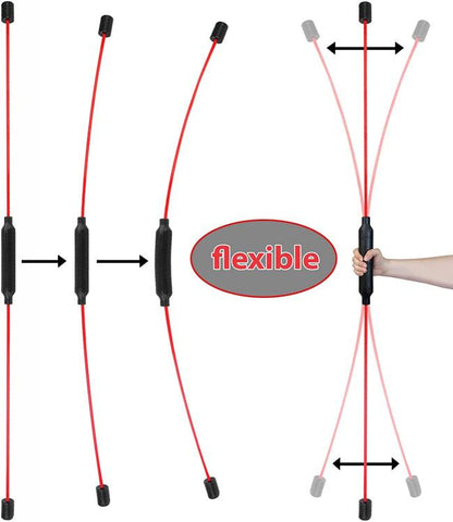Swing Stick - Barra Flessibile Asta Oscillante Fitness Muscoli Attrezzi Palestra