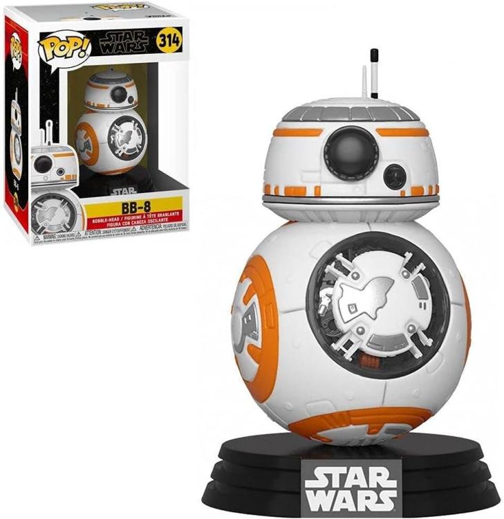 Funko Pop ! Star Wars (314) - Bb-8 Vinyl Figure Statua Da Collezione 9Cm Movies