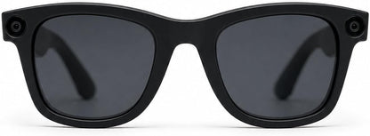 Nilox Occhiali Smart Video con Fotocamera 8MP, Registrazione Full HD UV400, Audio Open-Ear, Lenti Intercambiabili Trasparenti e Solari, Filtro Luce Blu, Autonomia Fino a 18 Ore