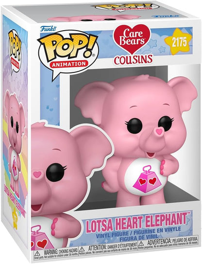 Funko Pop! Animation: Care Bears (2175) Lotsa Heart Elephant - Vinyl Figure 9cm