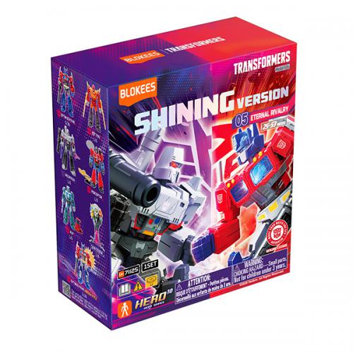 Blokees - Transformers - Model Kit - Shining Version 05 - Eternal Rivalry (Box Intero) - Action Figure 71125