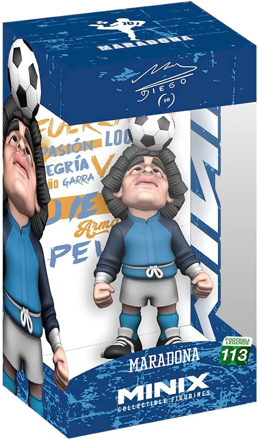 Minix: Diego Armando Maradona Riscaldamento Life is Life (Football Napoli 113) Figure