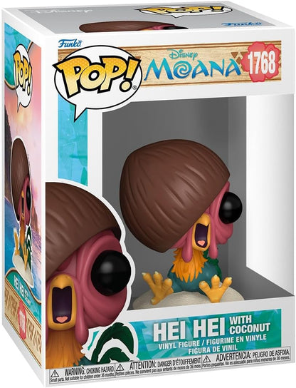 Funko Pop! Disney Oceania - (1768) Hei Hei w/ Coconut - Figure Moana 9cm