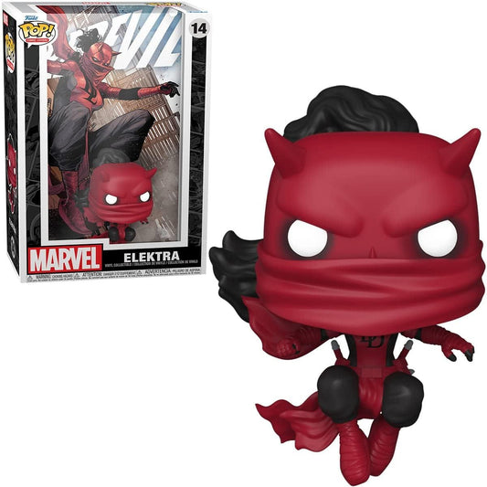 Funko Pop ! Comic Cover Marvel Daredevil - (14) Elektra Vinyl Figure Dare Devil