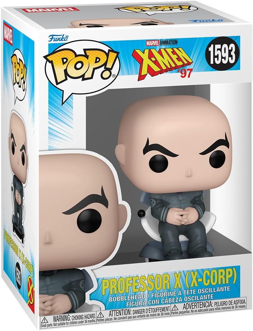 Funko Pop! Marvel X-Men '97 (1593) Professor X (X-Corp) - Vinyl Figure 9cm