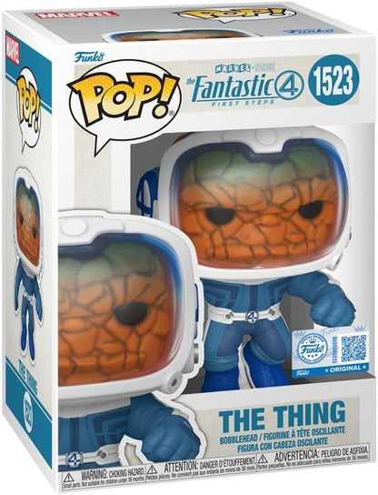 Funko Pop! Marvel: The Fantastic 4 First Steps (1523) The Thing (Special Edition) Bobblehead Vinyl Figure 9cm