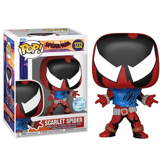 Funko Pop ! Marvel Spider-Man Across The Spider Verse -(1232) Scarlet Spider 9Cm