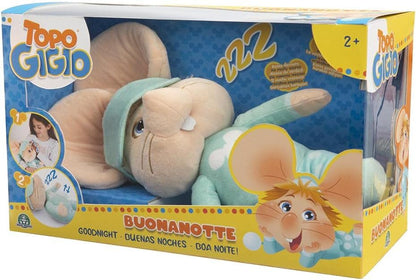 Giochi Preziosi Topo Gigio Buonanotte Parlante Peluche Pupazzo Plush 44Cm