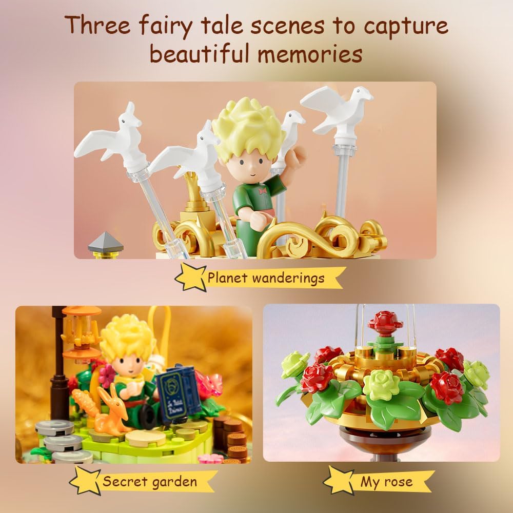 Pantasy 86301 The Little Prince The Hourglass Clessidra Set Costruzioni 666pcs