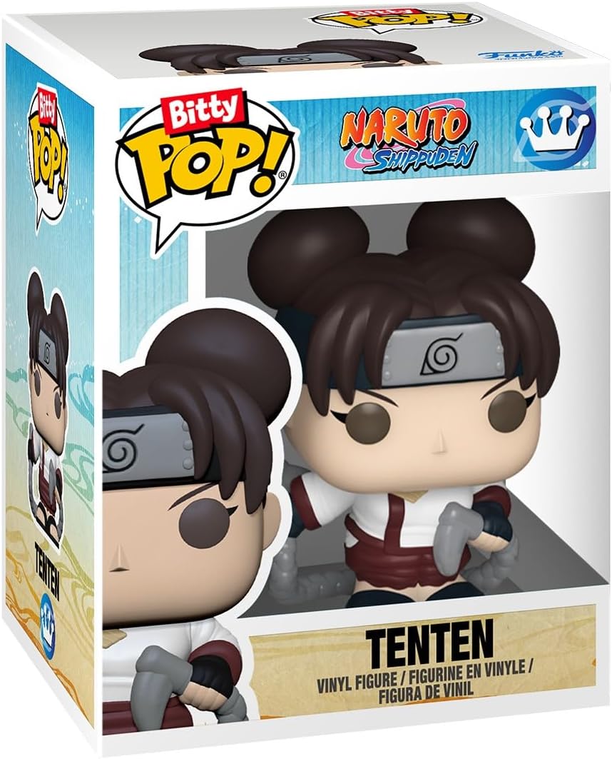 Funko Bitty Pop! Naruto Shippuden (4 Pack) w/ Bitty Display - Mini Vinyl Figure 2cm