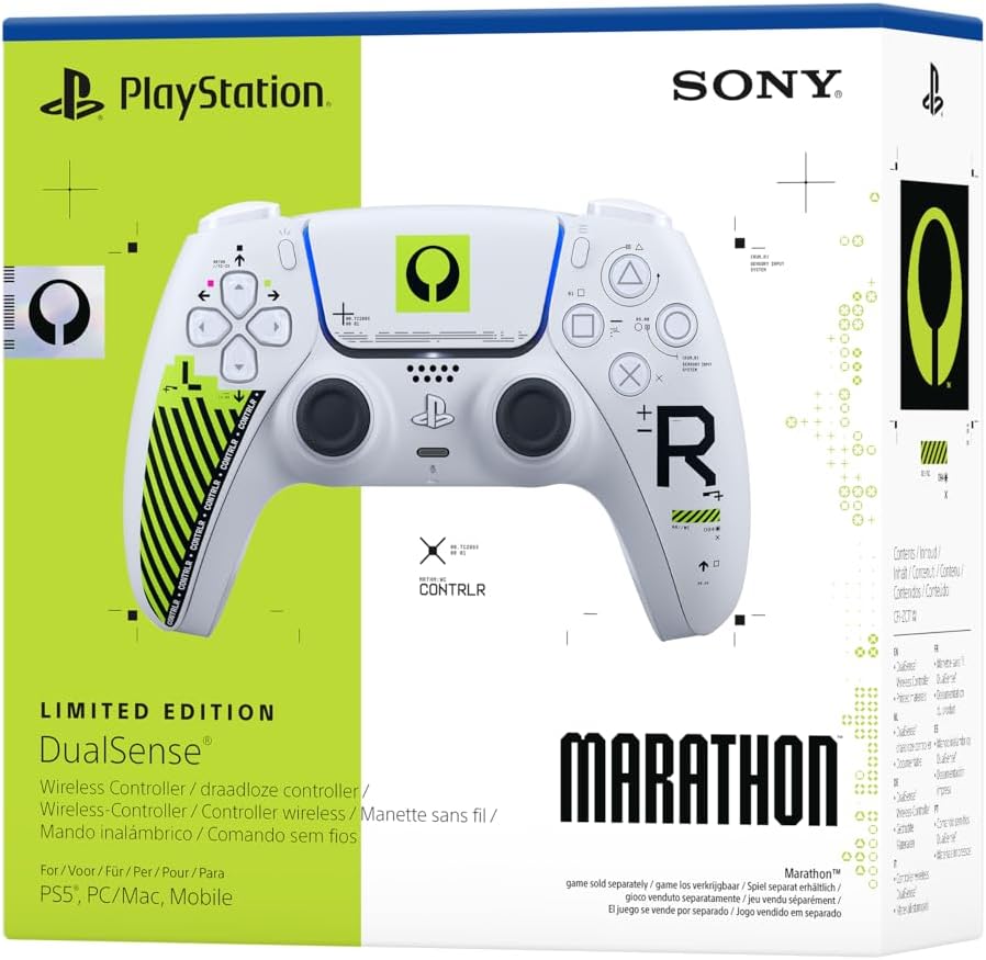 Playstation Sony Controller Wireless (Marathon) Dualsense Ps5 V2 Limited Edition