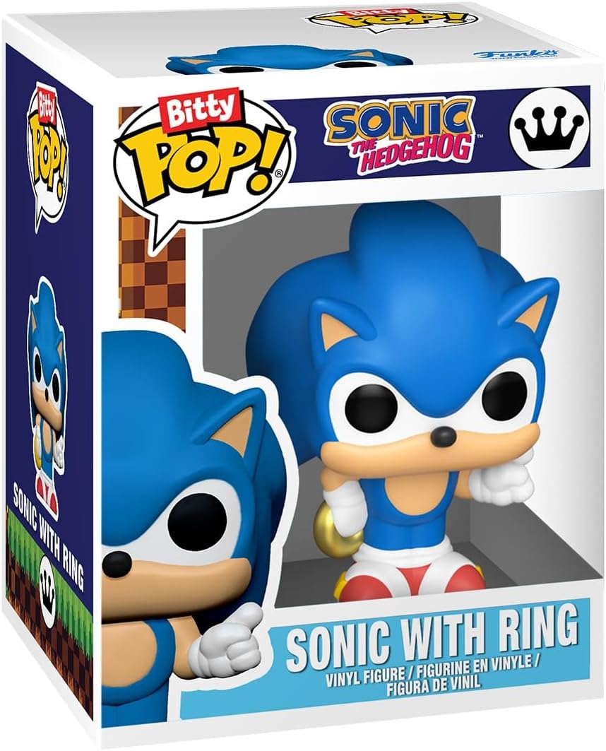 Funko Bitty Pop ! Arcade Sonic The Hedgehog - Sonic With Ring