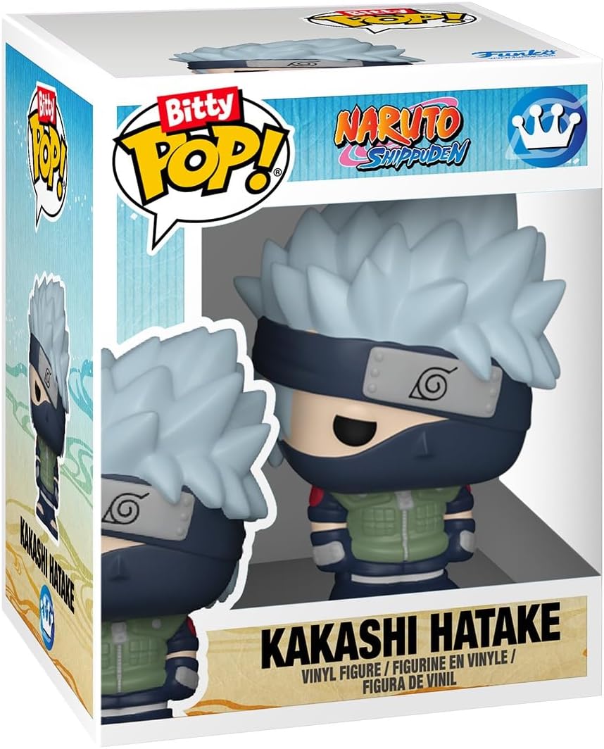 Funko Bitty Pop! Naruto Shippuden (4 Pack) w/ Bitty Display - Mini Vinyl Figure 2cm