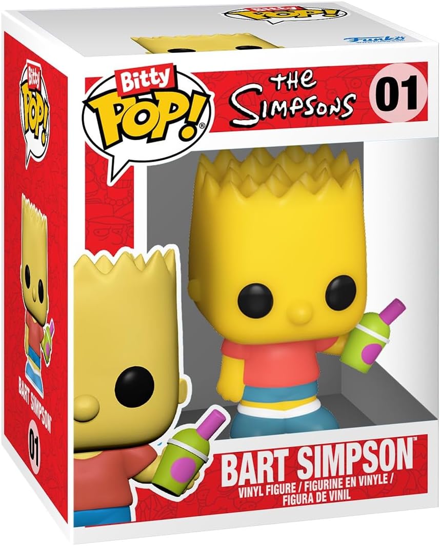 Funko Bitty Pop! Towns: The Simpson - Bart Simpson & Kwik-E-Mart Mini Figure 5cm