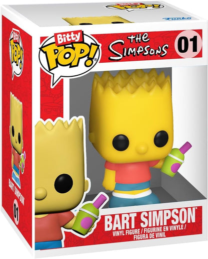 Funko Bitty Pop! Towns: The Simpson - Bart Simpson & Kwik-E-Mart Mini Figure 5cm