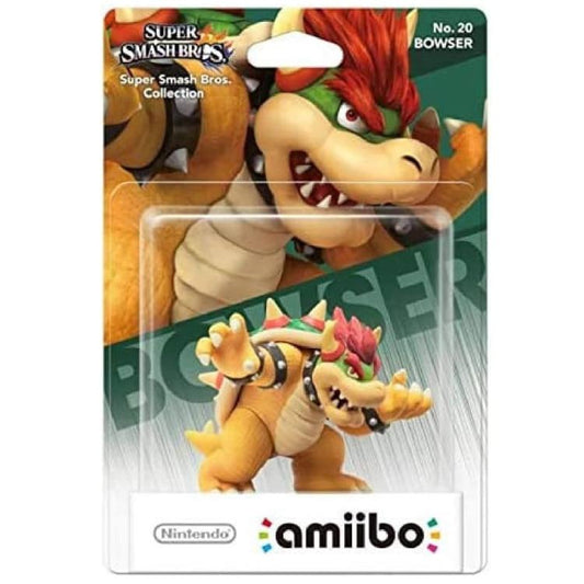 AMIIBO NINTENDO SUPER SMASH BROS COLLECTION - BOWSER NO.20 FIGURE SUPER MARIO