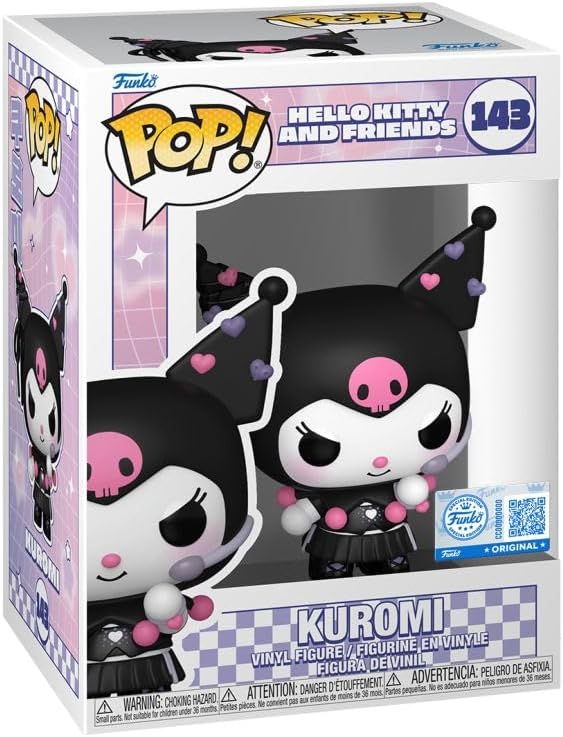 Funko Pop! Hello Kitty And Friends (143) Kuromi KPop Special Edition - Vinyl Figure 9cm