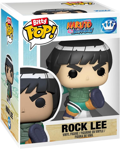 Funko Bitty Pop! Display Shelf Naruto Shippuden: Hidden Leaf + 2 Mini Vinyl Figure (Rock Lee & Naruto)