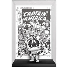 Funko Pop ! Comic Cover Marvel 85Th (61) Captain America Vinyl Figure Collezione