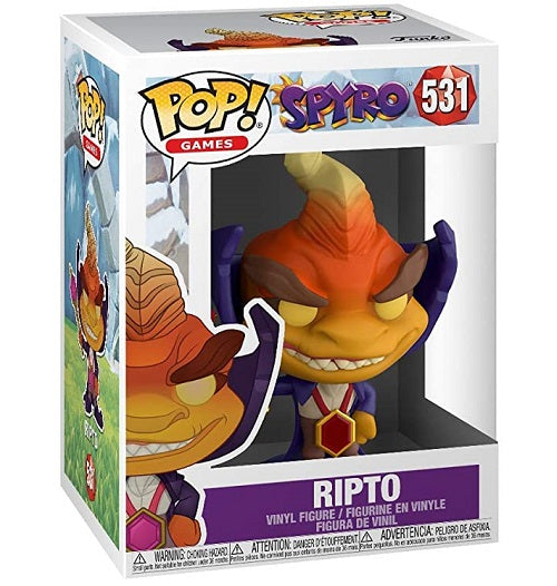 Funko Pop Spyro 531 - Ripto Spyro The Dragon Pop Games Play Station Figure Vinyl