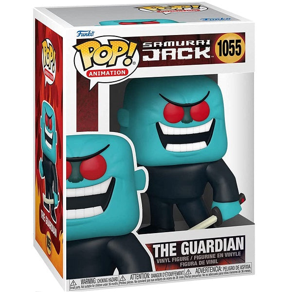 Funko Pop Animation Samurai Jack 1055 The Guardian  Vinyl Figure Prime Statuetta