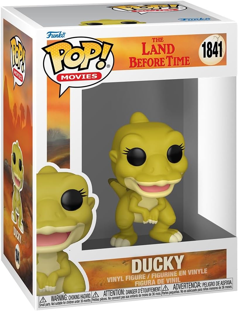 Funko Pop! Movies: The Land Before Time (1841) Ducky - Vinyl Figure 9cm